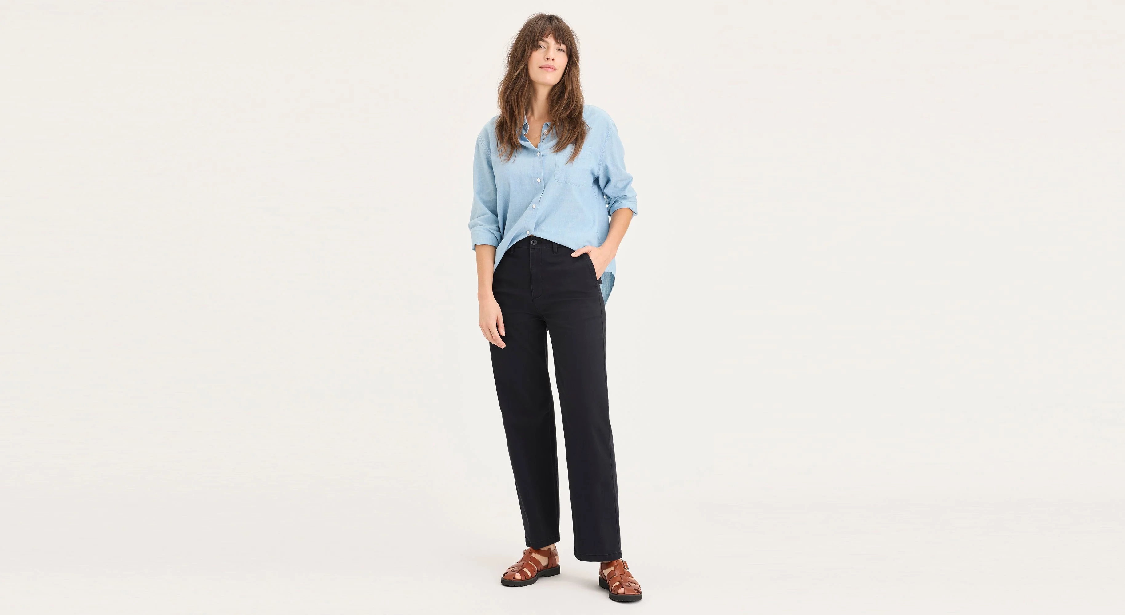 Blake Chino Pants, High Straight Fit - Image 4
