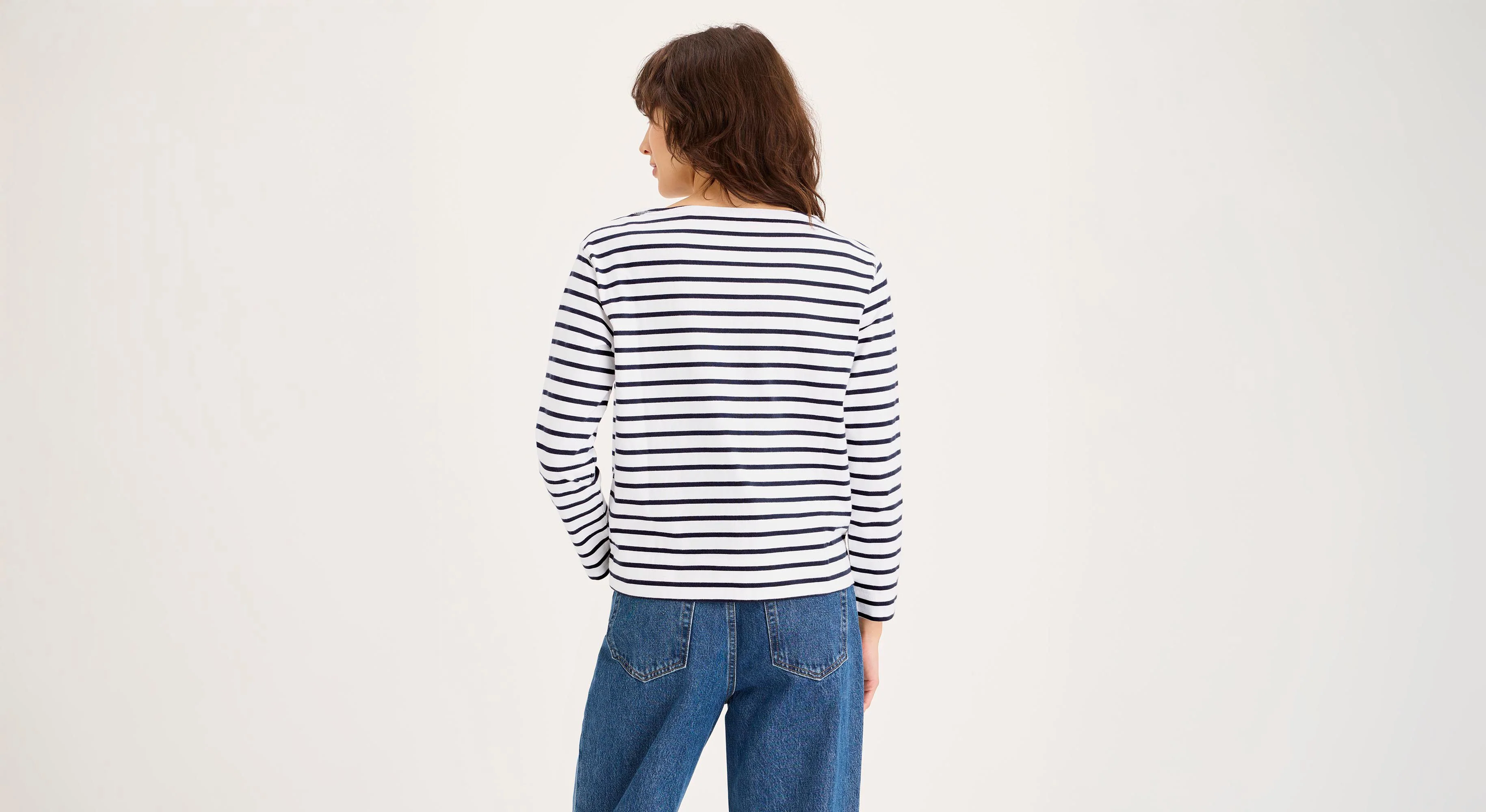 Boatneck Tee, Regular Fit - Image 2