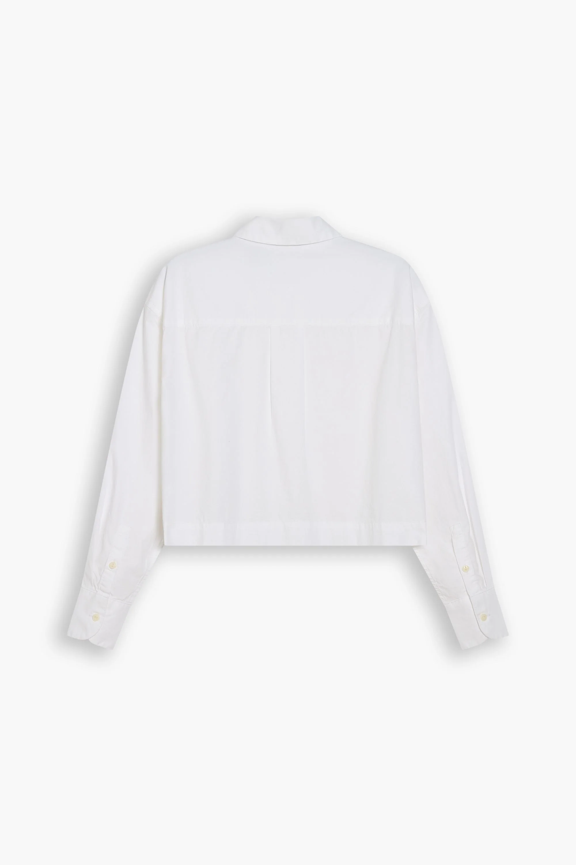 Boxy Cropped Shirt, Relaxed Fit - Image 4