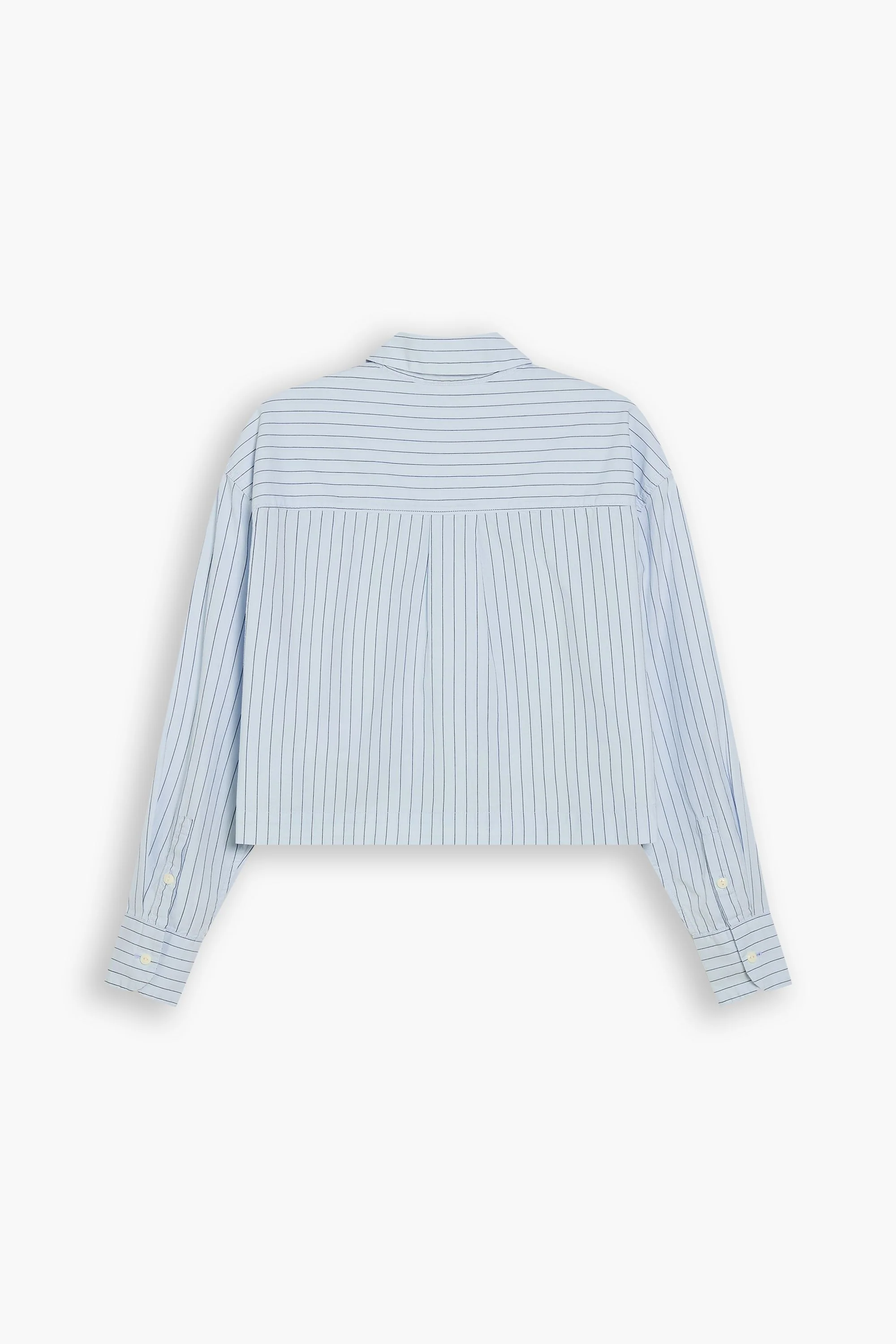 Boxy Cropped Shirt, Relaxed Fit - Image 4