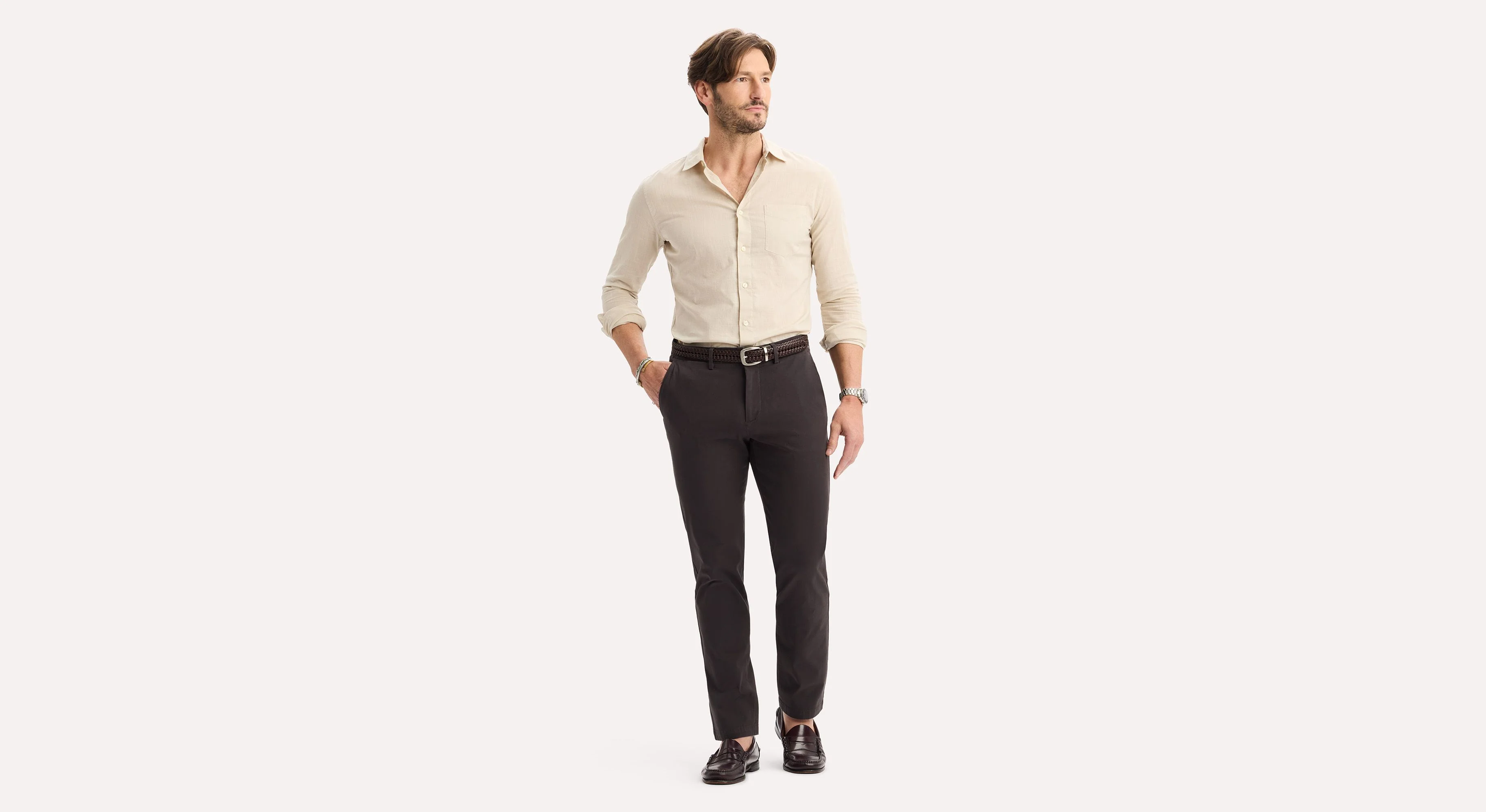 Crafted Khaki Pants, Slim Fit - Image 4