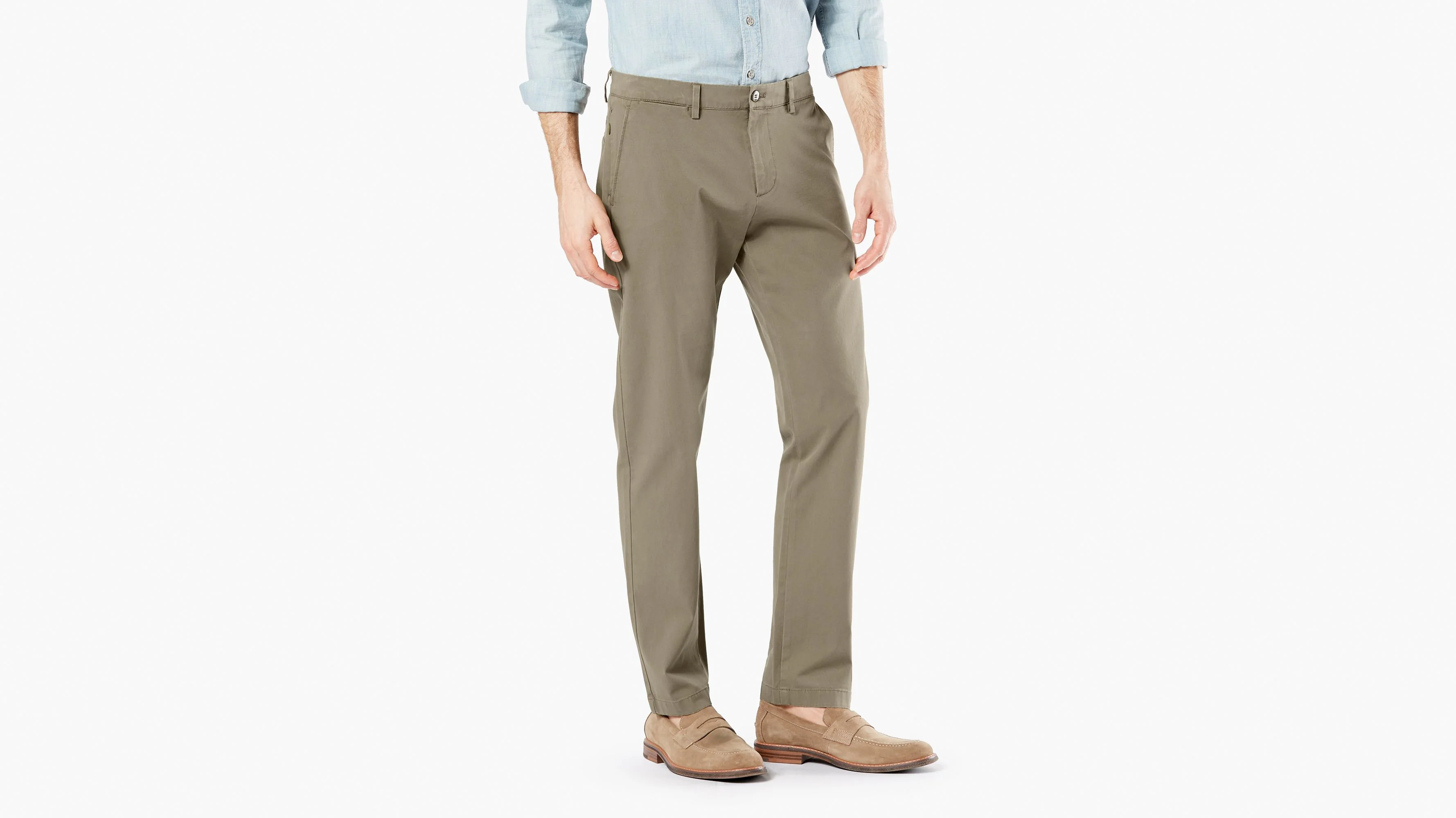 Crafted Khaki Pants, Slim Tapered Fit - Image 3