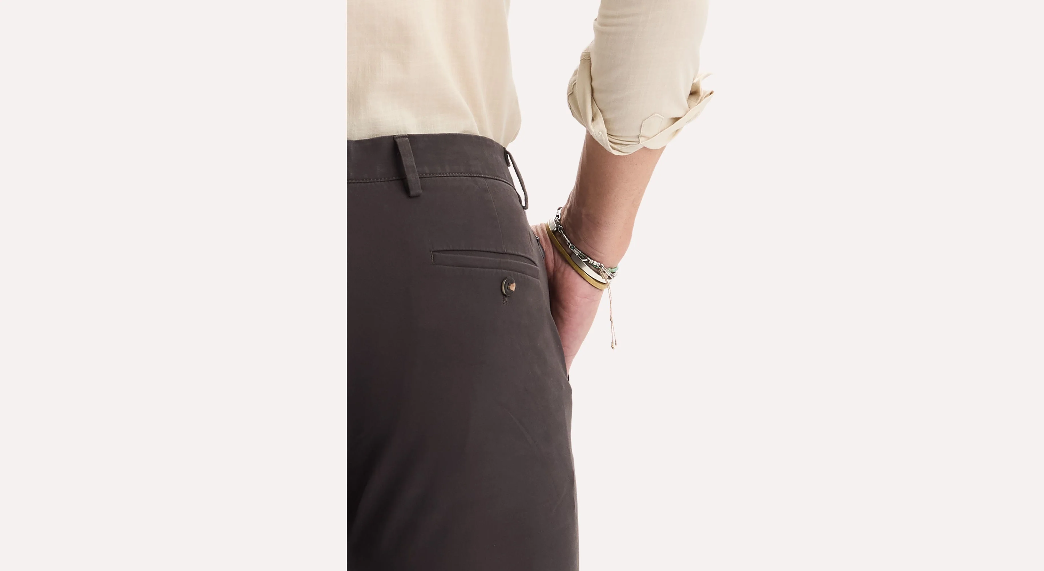 Crafted Khaki Pants, Slim Tapered Fit - Image 5