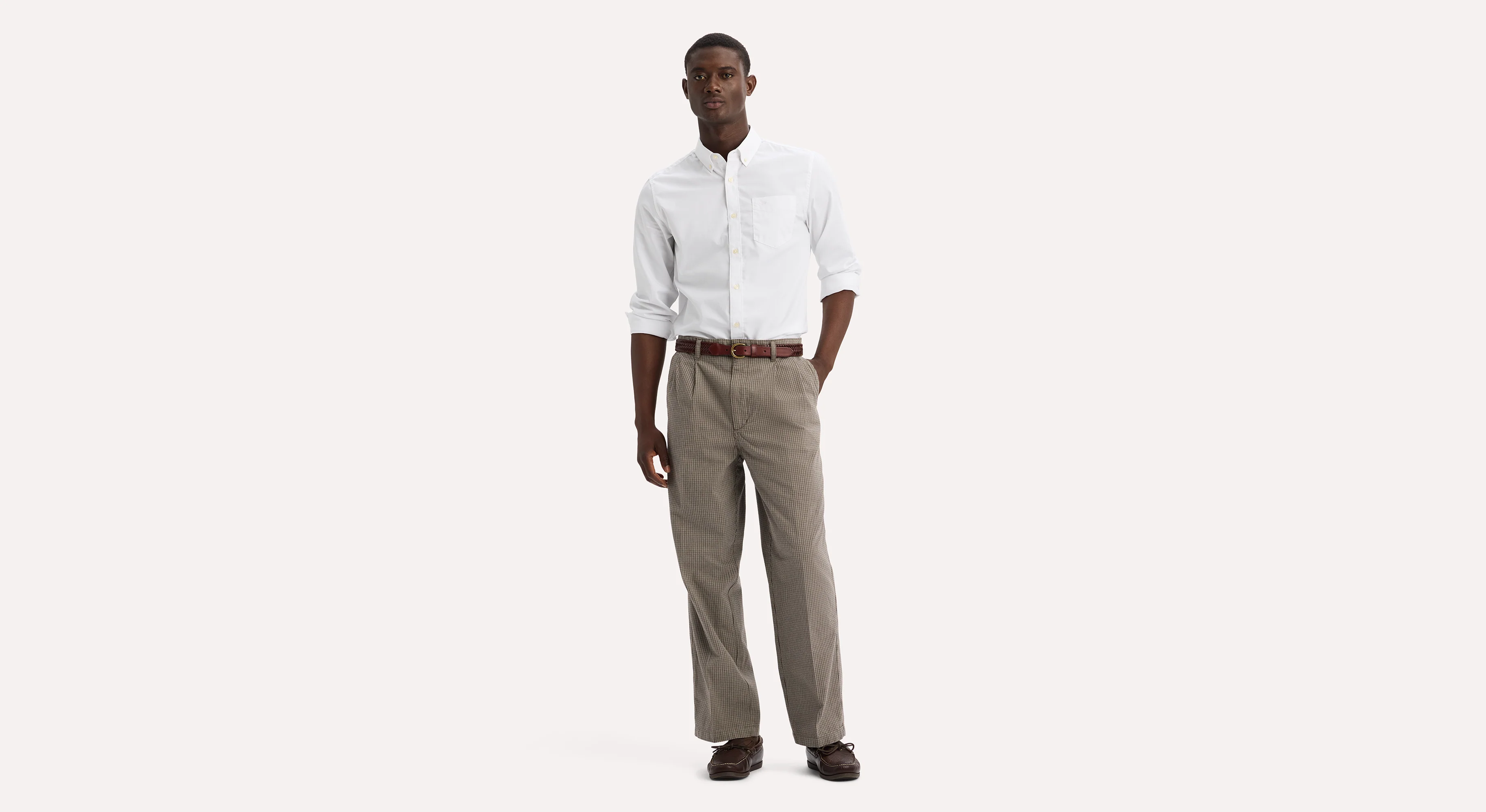 Eighty-Six Original Pleated Chinos, Loose Fit - Image 5