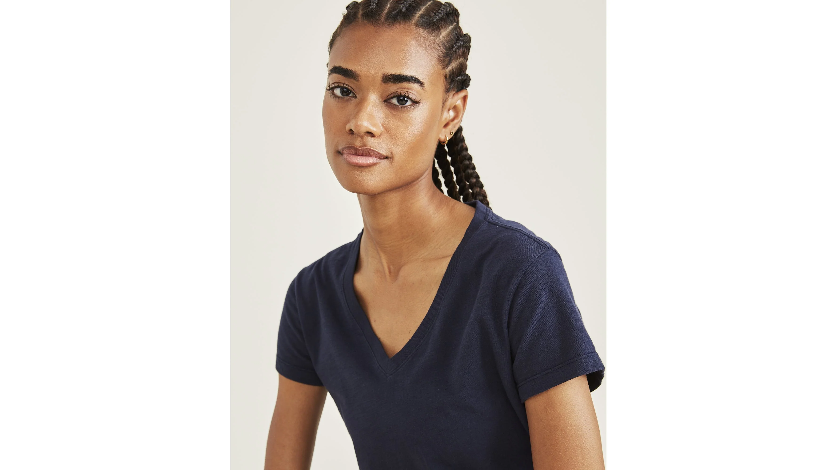 Favorite V-Neck Tee Shirt, Slim Fit - Image 3