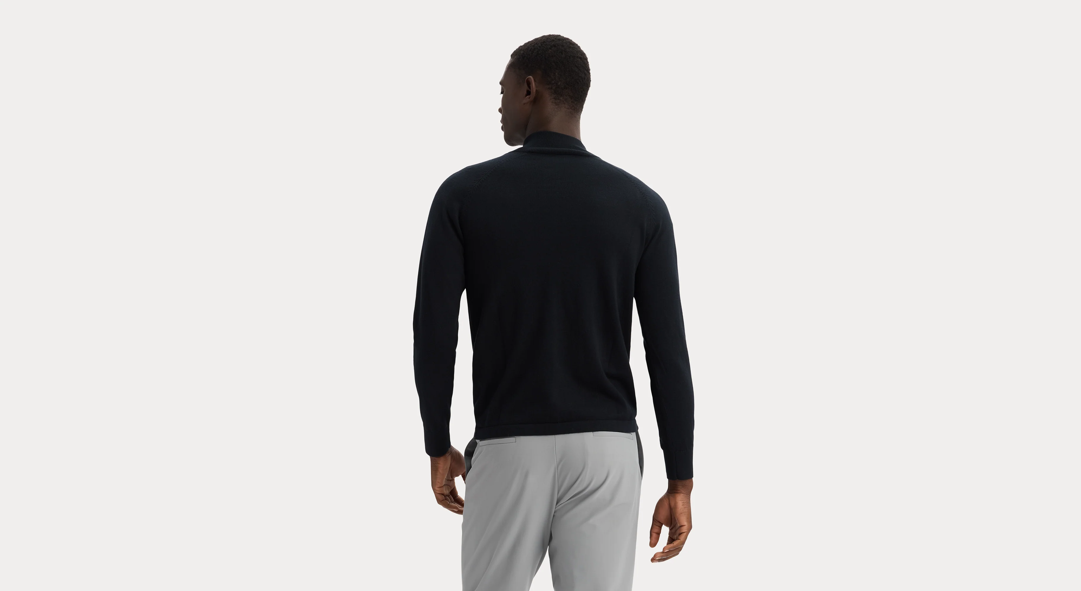Go Half-Zip Sweater, Regular Fit - Image 2