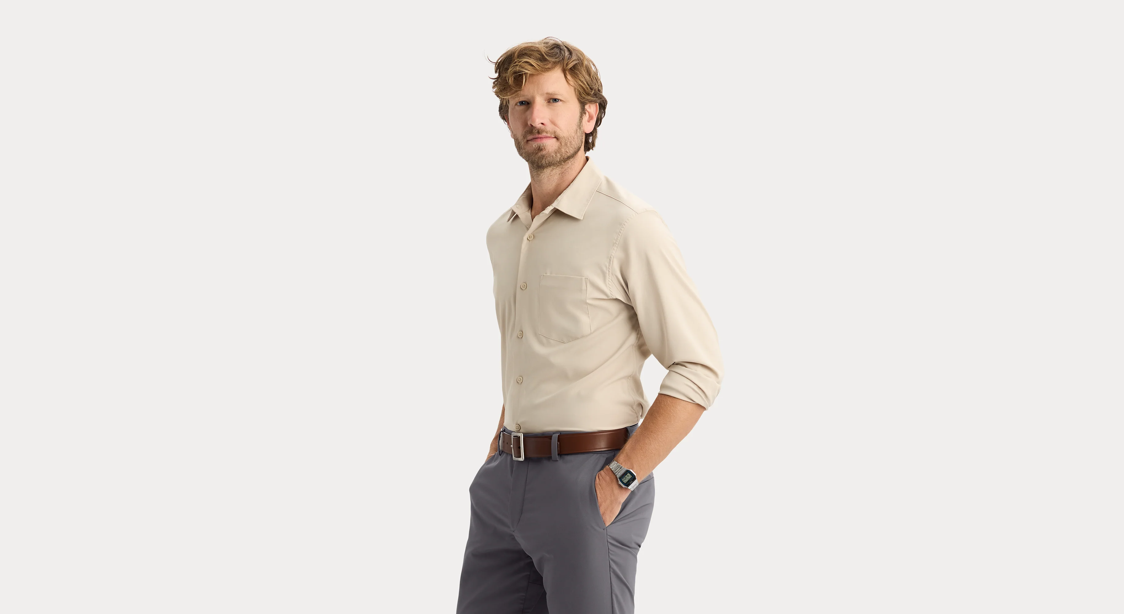 Go Shirt Long Sleeve, Regular Fit - Image 3