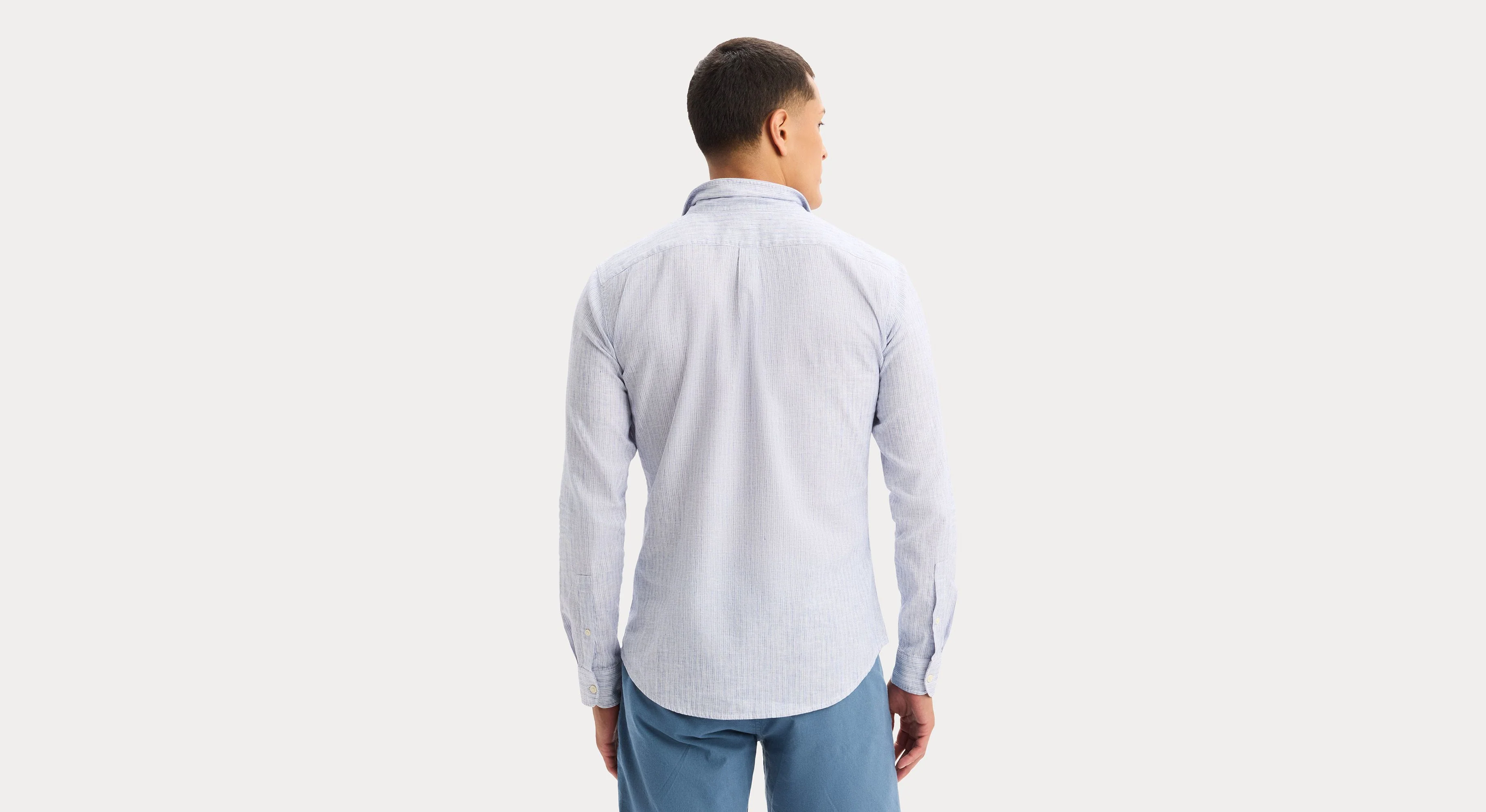 Icon Button Up Shirt, Slim Fit - Image 2
