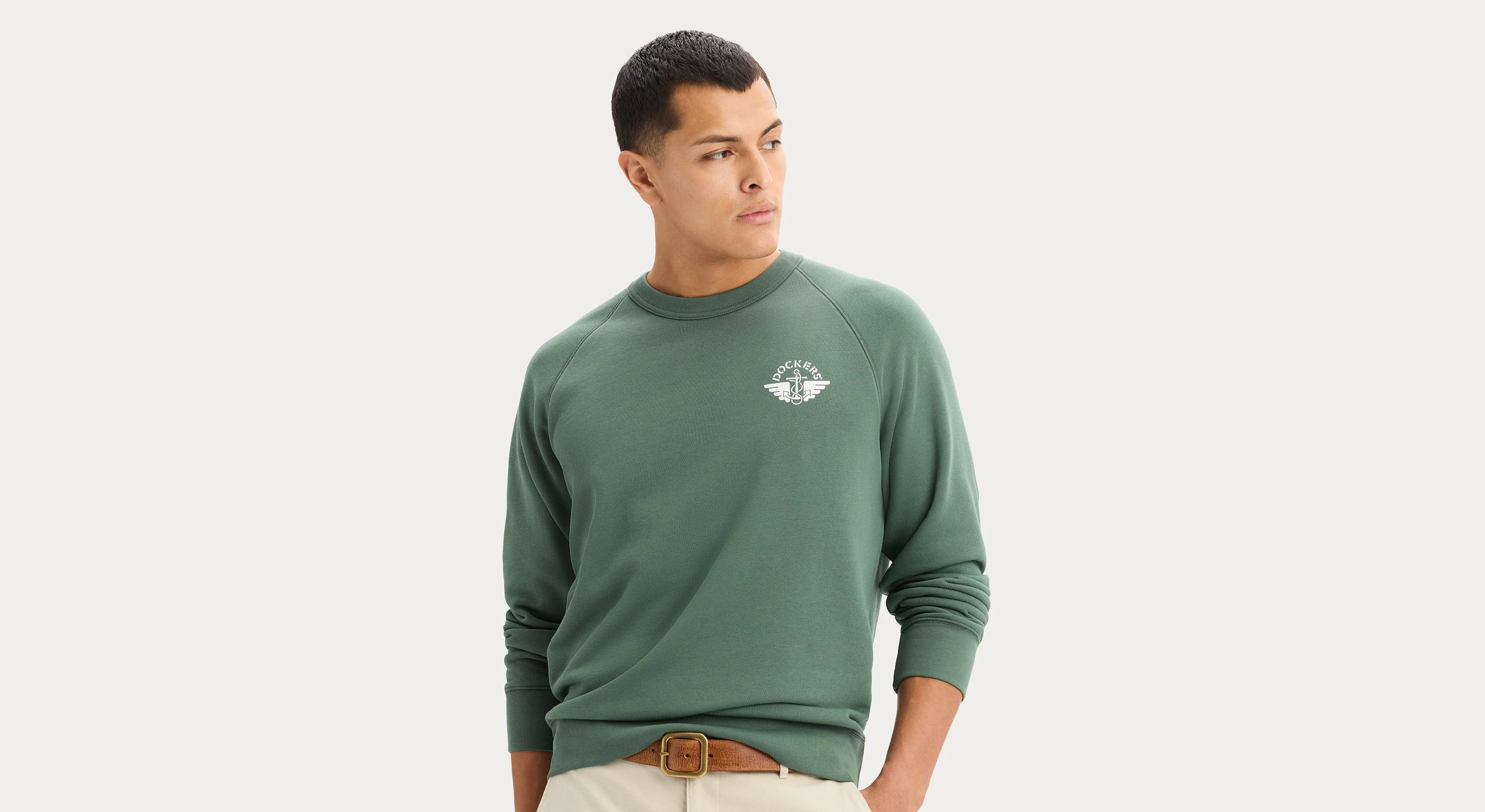 Icon Crewneck Sweatshirt, Regular Fit - Image 3