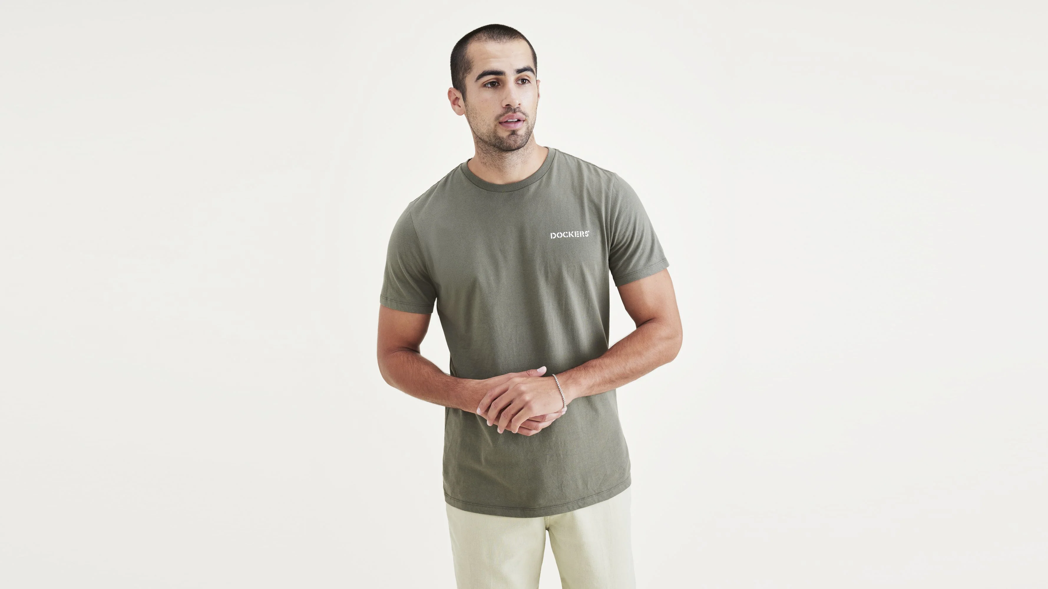 Men's Slim Fit Logo Tee - Image 4