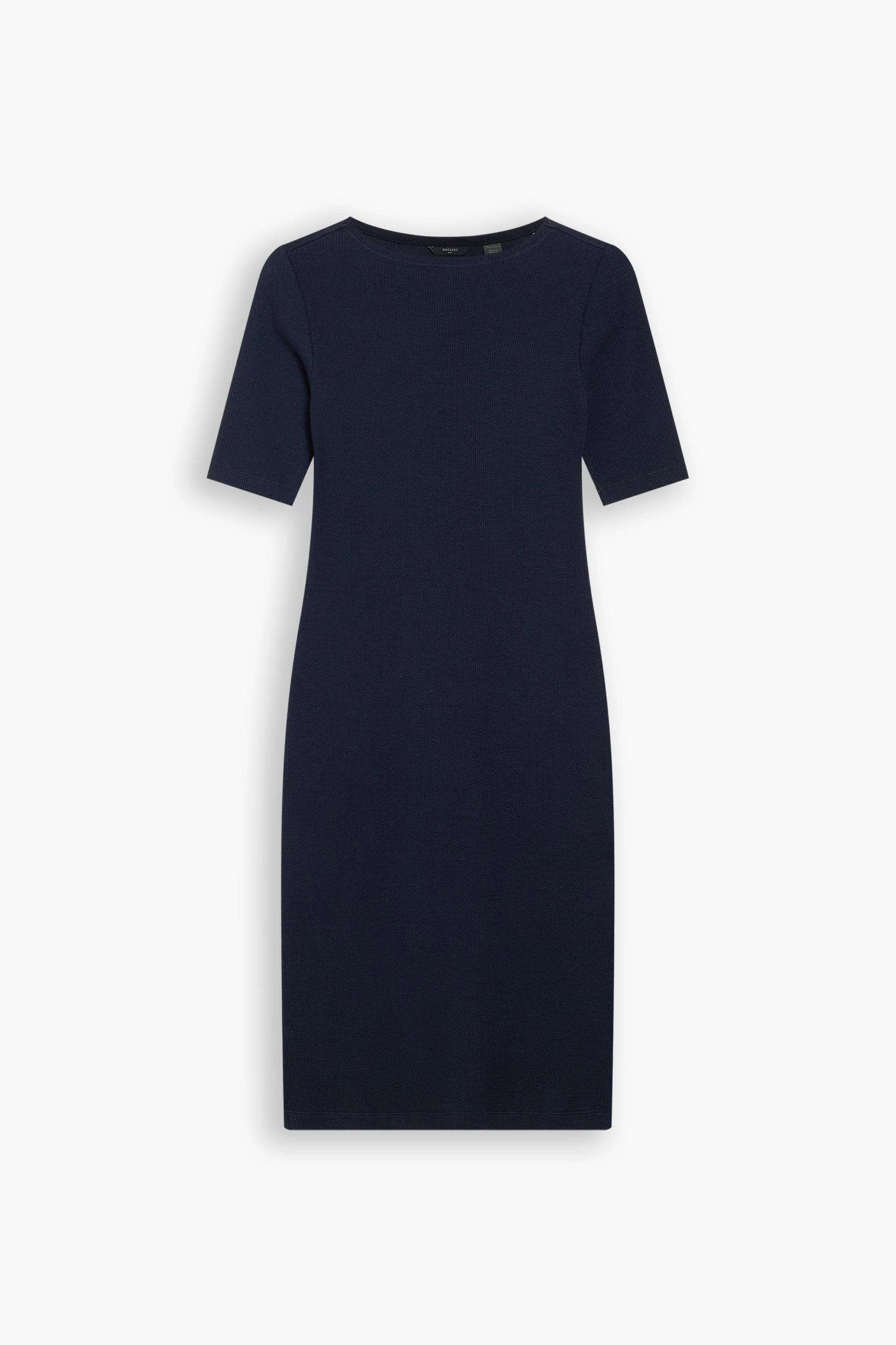 Rib Dress with Lofi Knit, Slim Fit - Image 4