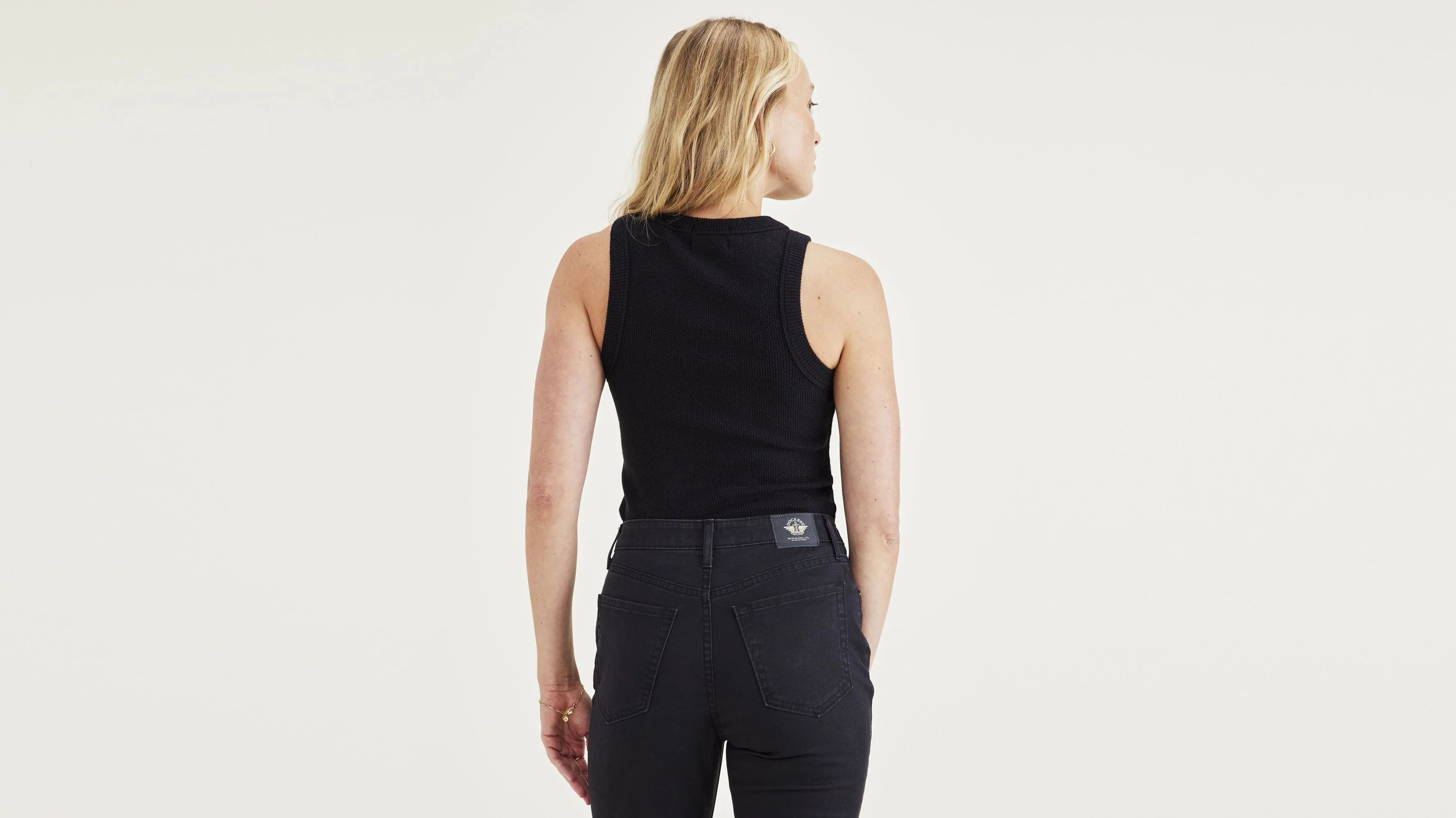 Rib Tank with Lofi Knit, Slim Fit - Image 2