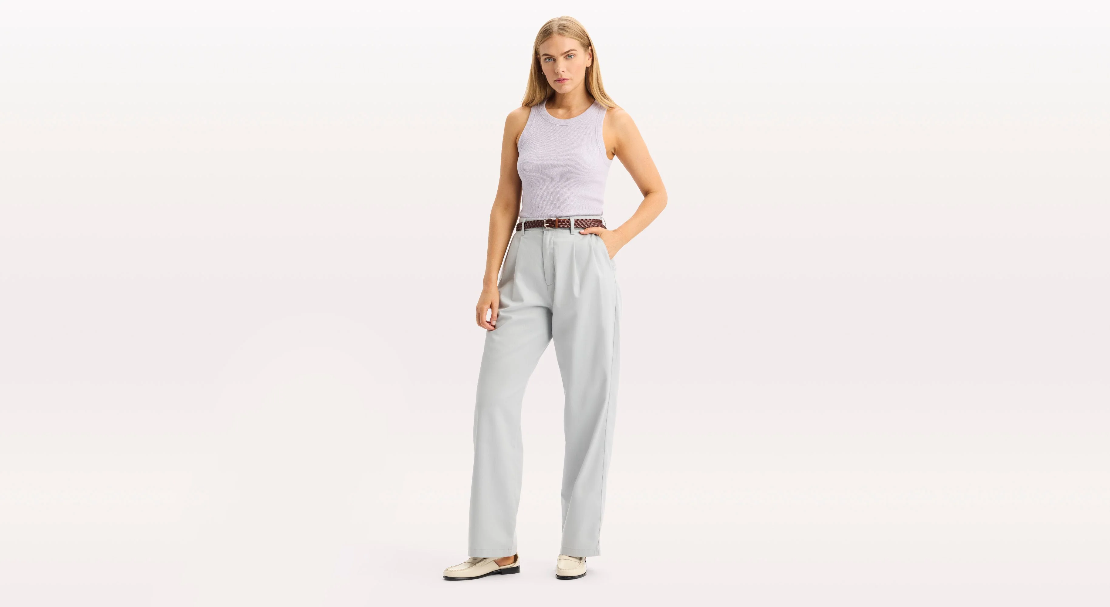 Rib Tank with Loft Knit, Slim Fit - Image 4