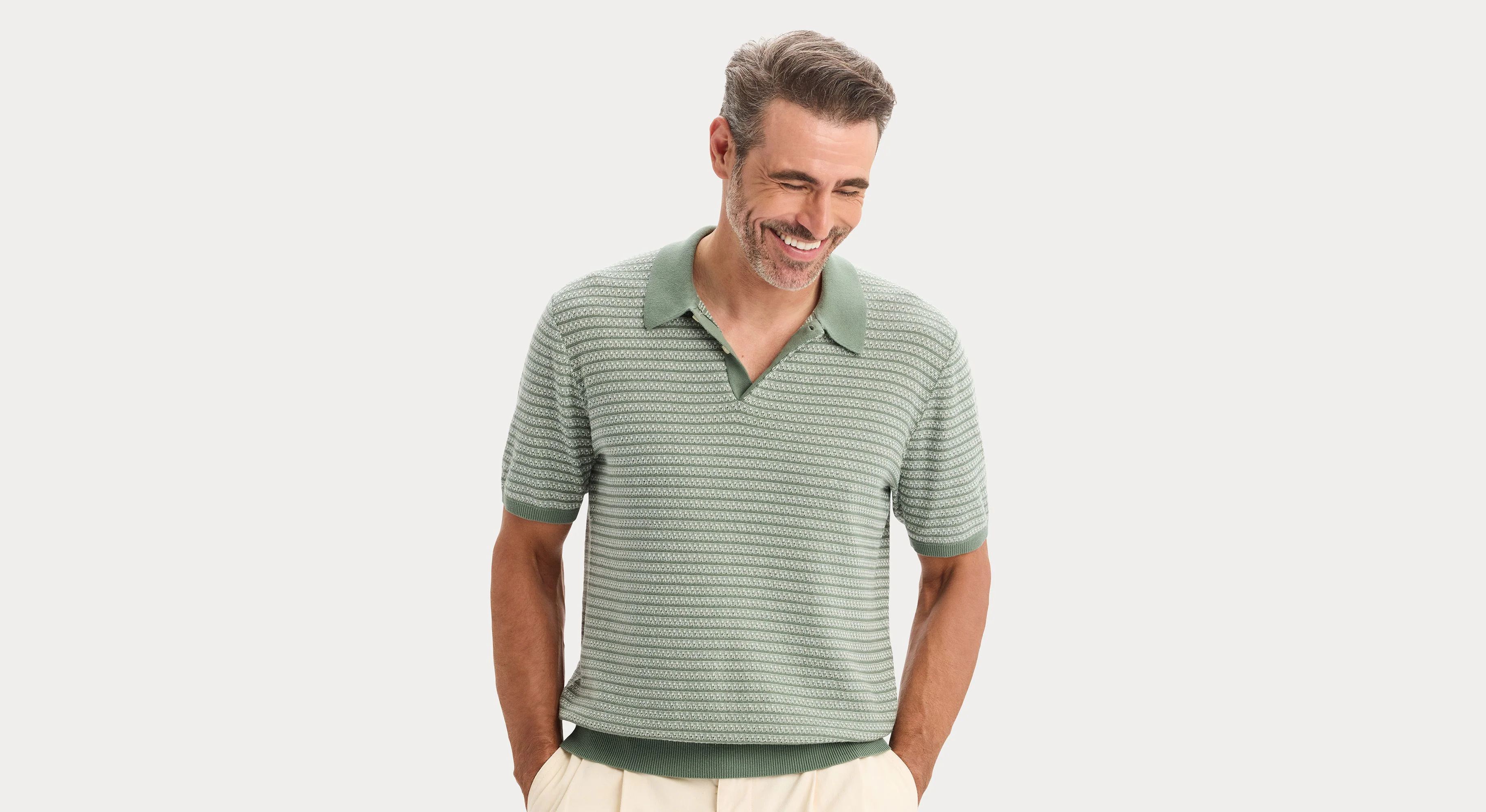 Sweater Polo, Regular Fit - Image 3