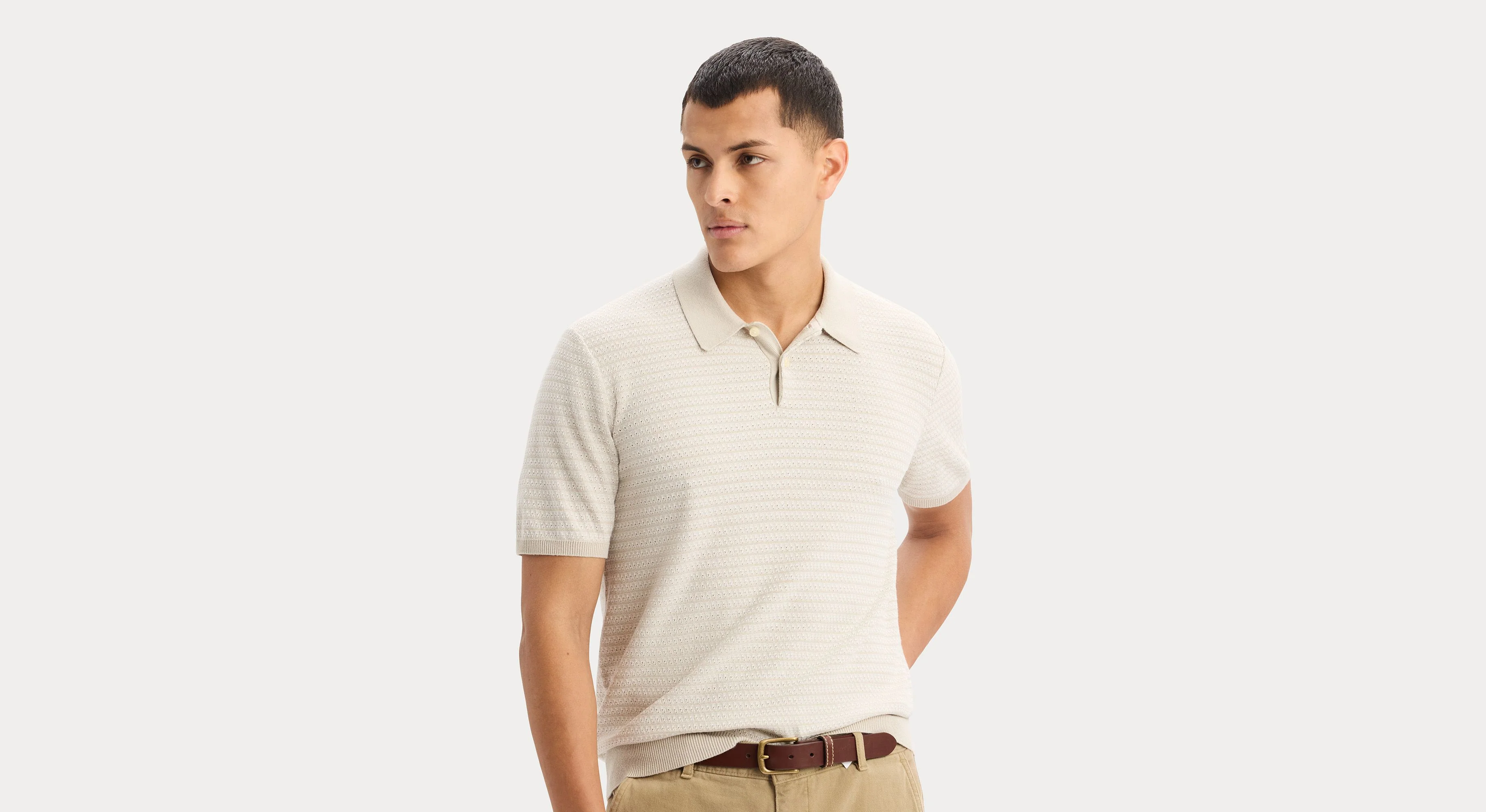 Sweater Polo, Regular Fit - Image 3